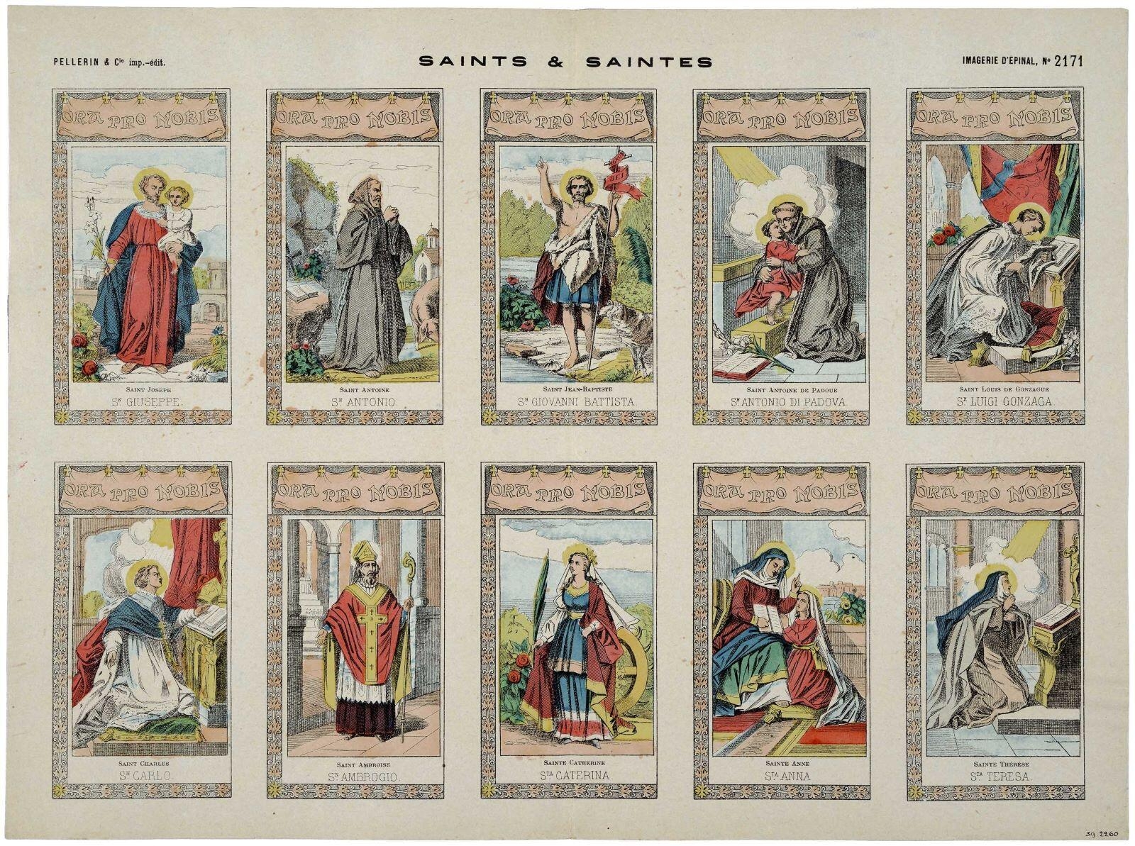 SAINTS & SAINTES (titre inscrit)